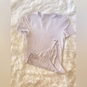 Abercrombie & Fitch Lavender Bodysuit
